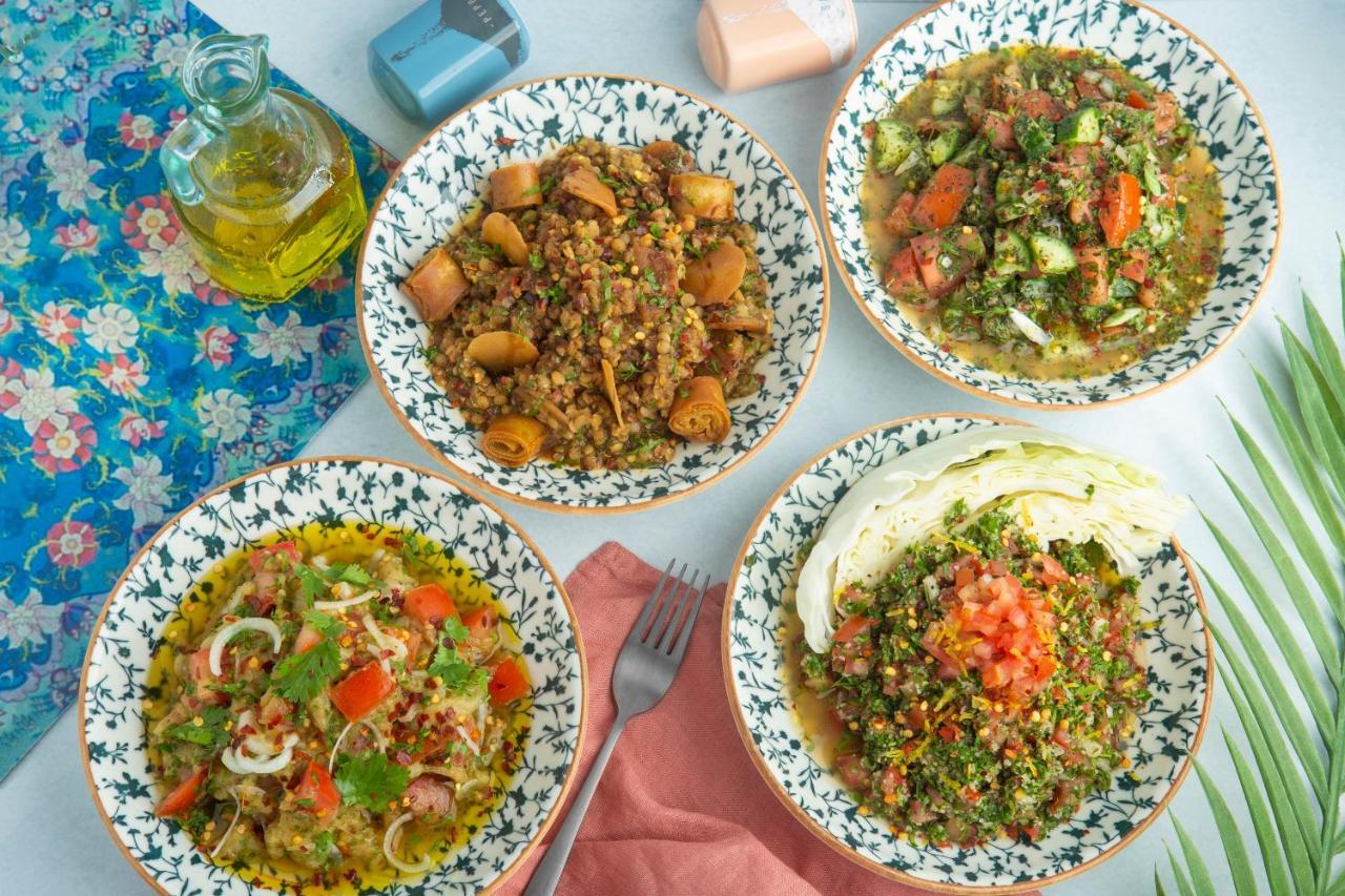 Aparthotel Citadines Abha Exterior foto Israeli salads